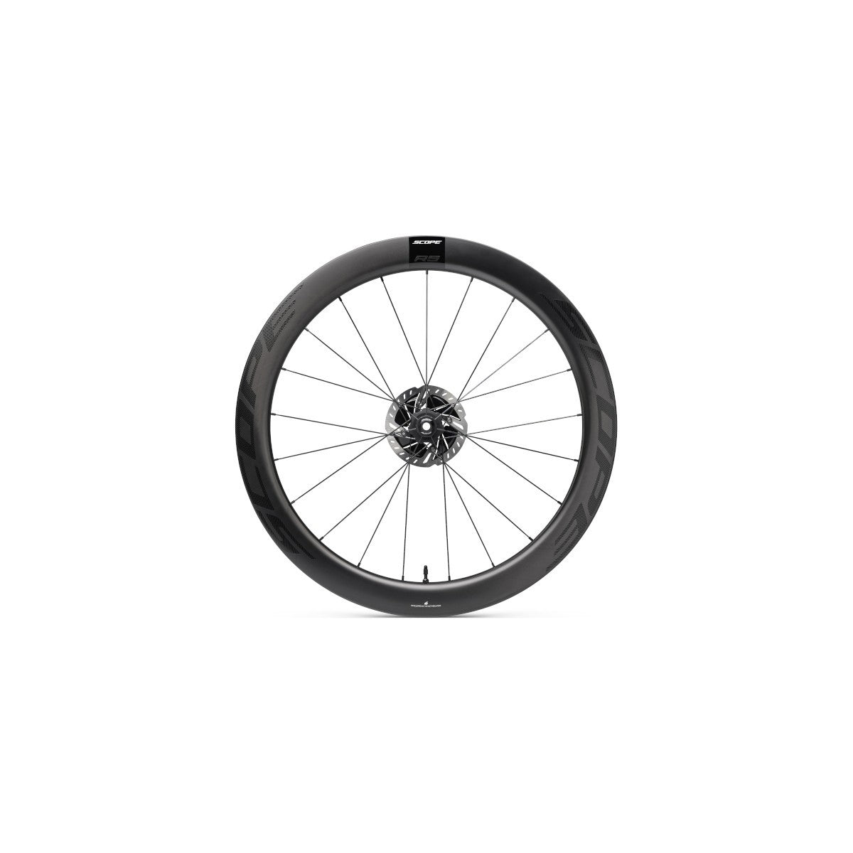 Scope paire de roues race 5 disques Tubeless (57mm)
