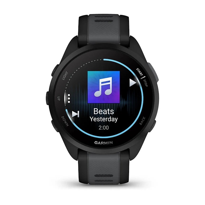 Forerunner® 165 Music Noir/Gris