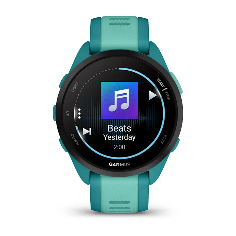 Forerunner® 165 Music Turquoise/Bleu