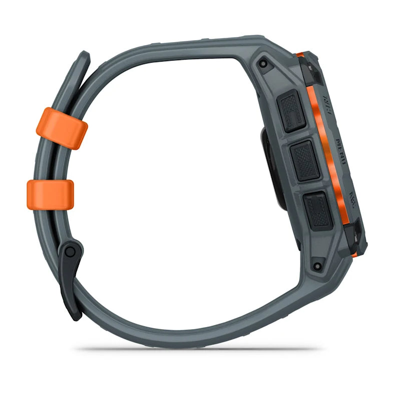 Montre GPS Garmin Instinct 3 Solar - 45 mm Bleu crépuscule avec bracelet bleu crépuscule