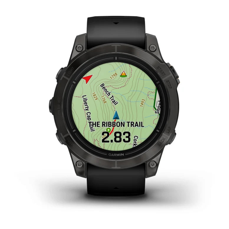 Montre Garmin Epix Pro Gen 2 Sapphire Titane 47mm Noir Carbon Gris