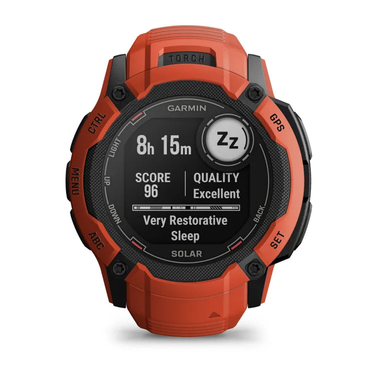 Garmin Instinct 2X Solar Rouge Rouge