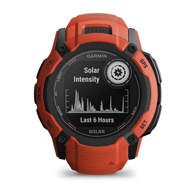Garmin Instinct 2X Solar Rouge Rouge