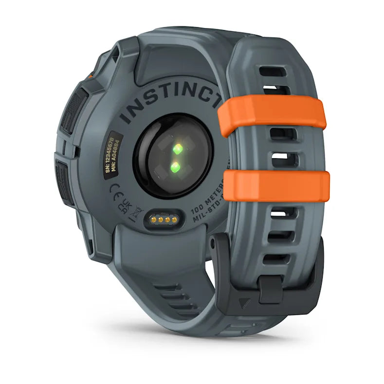 Montre GPS Garmin Instinct 3 Solar - 45 mm Bleu crépuscule avec bracelet bleu crépuscule