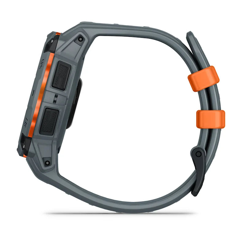 Montre GPS Garmin Instinct 3 Solar - 45 mm Bleu crépuscule avec bracelet bleu crépuscule