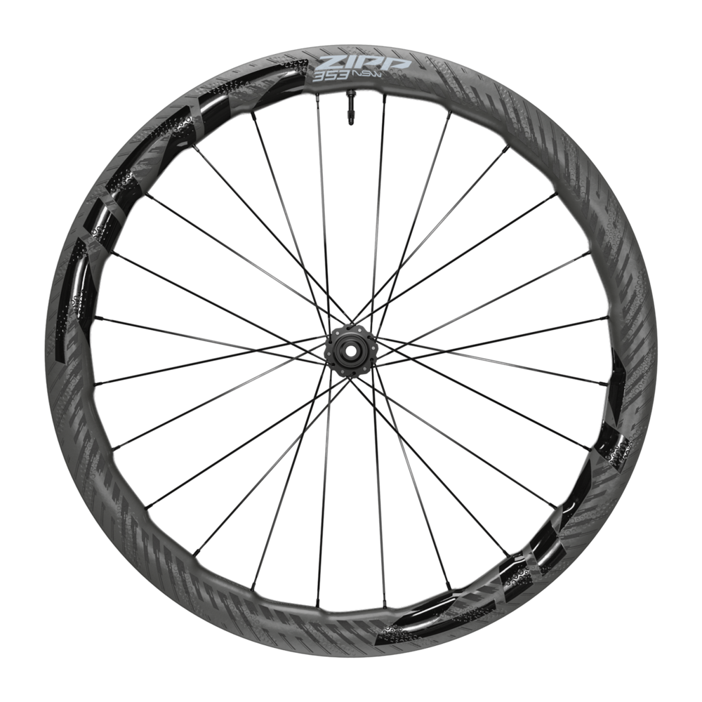 PAIRE DE ROUES ZIPP 353 NSW TUBELESS DISQUE CL 12V XDR