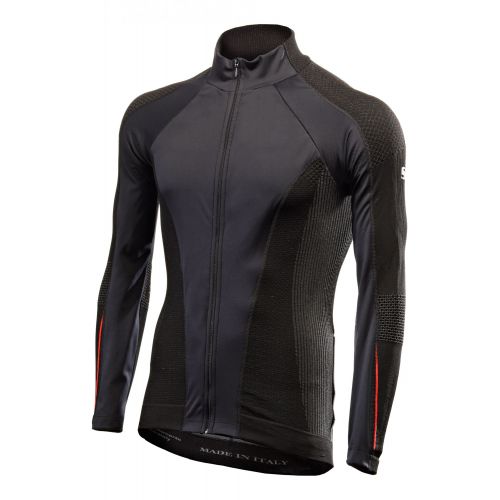Veste SIXS Windshell Wind AW Noir/Rouge