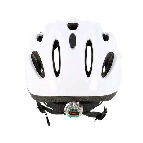 CASQUE ENFANT OPTIMIZ O102 BLANC BRILLANT AVEC REGLAGE OCCIPITAL 52 / 56