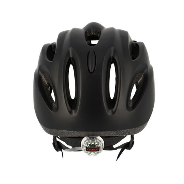 CASQUE ENFANT OPTIMIZ O102 NOIR MAT AVEC REGLAGE OCCIPITAL 52 / 56 (LED INTEGRE)
