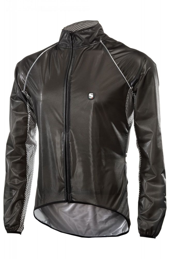 VESTE IMPERMEABLE SIXS WARD, GRAY/BLACK