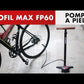 POMPE À PIED ZEFAL PROFIL MAX FP60 AVEC MANOMÈTRE