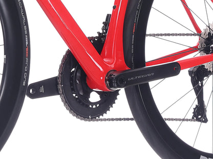 VÉLO DE ROUTE SUPERIOR RR 9.8 CARBON Gloss Red / White 2025