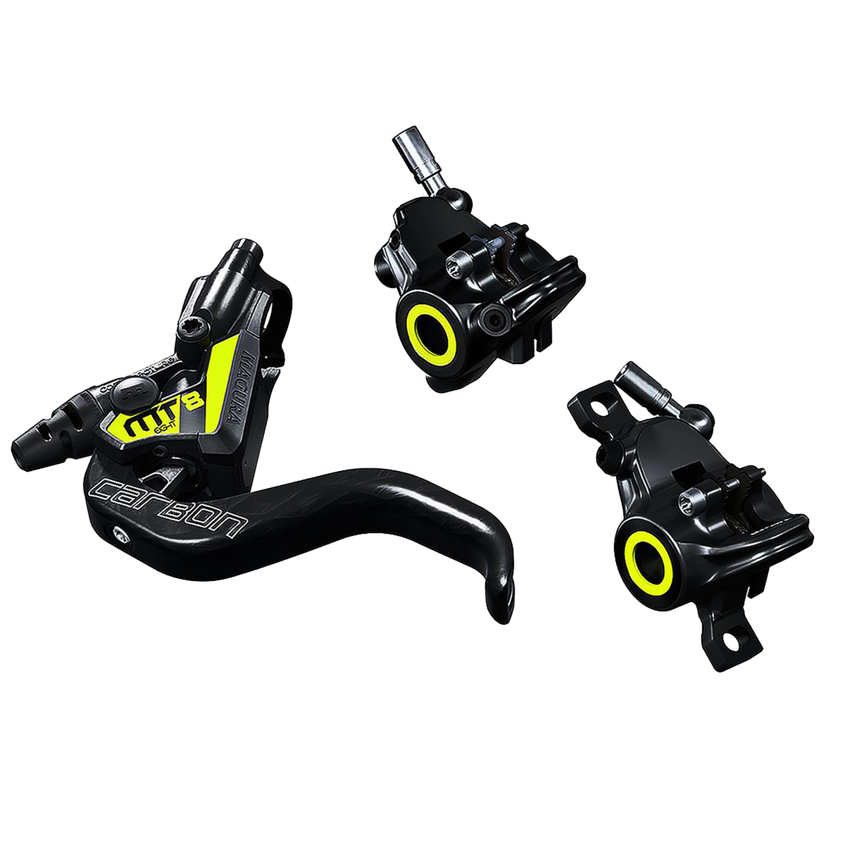 MAGURA Kit MT8 SL PM Flatmount, levier 1 doigt HC en Carbone