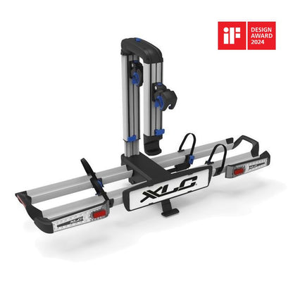 XLC VC-C07 PORTE-VÉLOS ALMADA WORK-E XTRA LED 2 EN 1 PLIANT