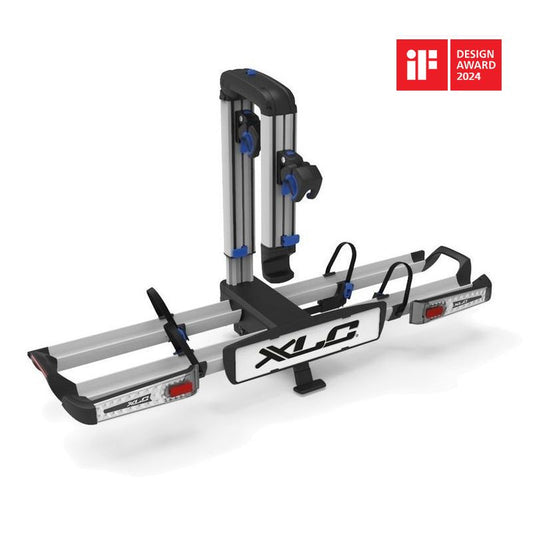 XLC VC-C07 PORTE-VÉLOS ALMADA WORK-E XTRA LED 2 EN 1 PLIANT