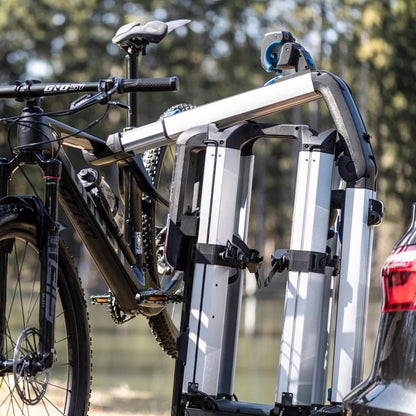 XLC VC-C07 PORTE-VÉLOS ALMADA WORK-E XTRA LED 2 EN 1 PLIANT