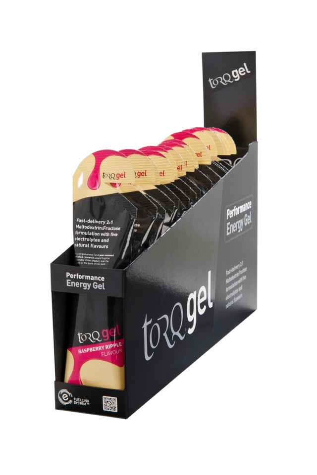 TORQ GEL ENERGY  COULIS FRAMBOISE (15 GELS)