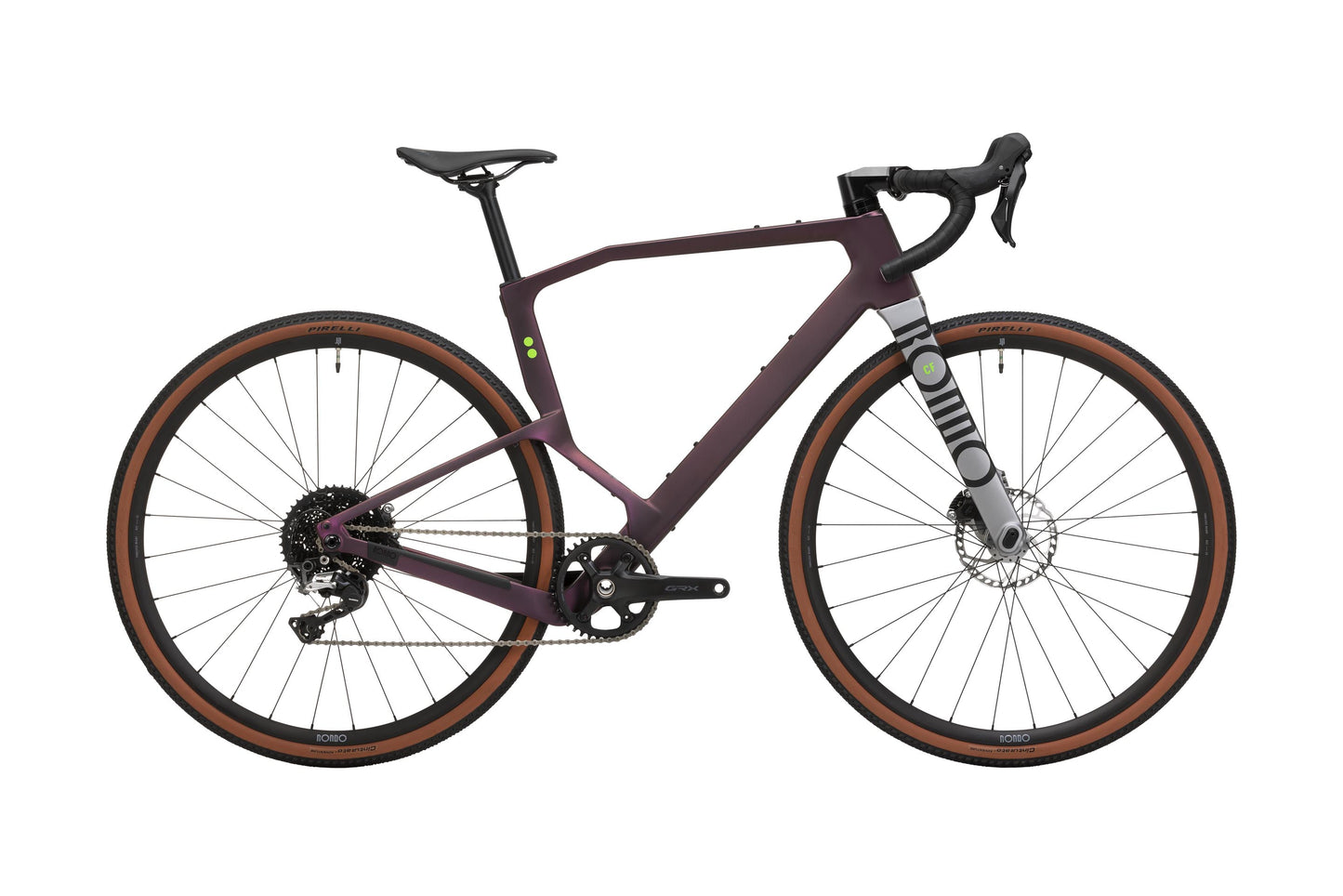 GRAVEL RONDO RUUT CF2 AUBERGINE / SILVER