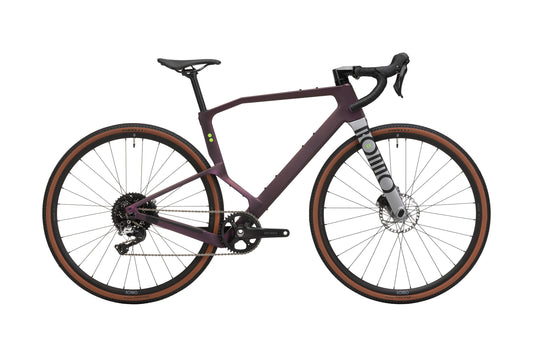 GRAVEL RONDO RUUT CF2 AUBERGINE / SILVER