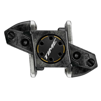 PÉDALES TIME XC 12 AXE TITANE CARBON/OR + CALES ATAC 13°/17° B1 2024 dispo le 16.09.24