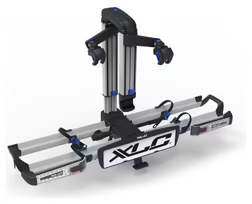XLC VC-C08 PORTE-VÉLO ALMADA WORK-E PLIABLE POUR 2 E-BIKES AVEC ADAPTATEUR POUR CADRE