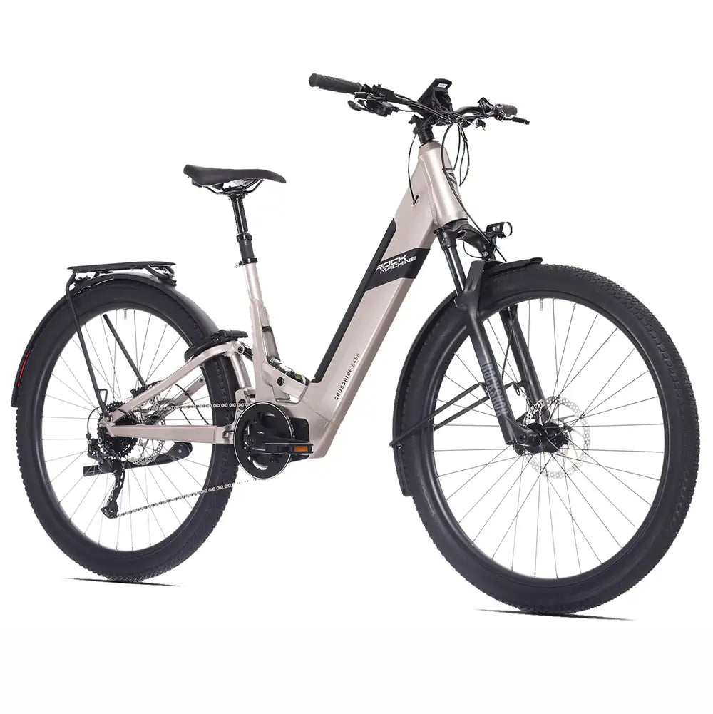 VTC Électrique Rock Machine Crossride e450 FS Touring 500Wh