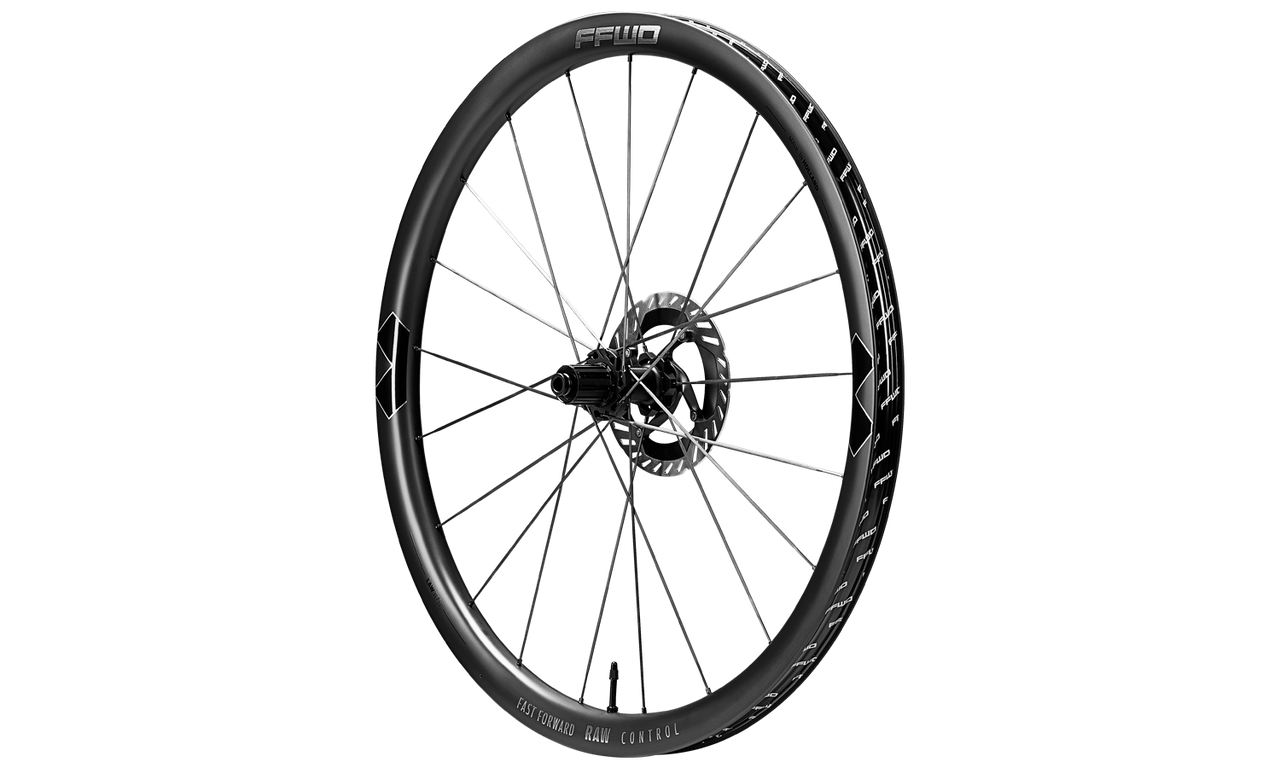 FFWD RAW CONTROL 36 – Paire de Roues Gravel Carbone Tubeless | Roulements CeramicSpeed