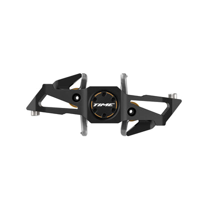 PÉDALES TIME SPECIALE 12 SMALL AXE TITANE NOIR/OR  + CALES ATAC 13°/17° B1 2024