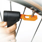 POMPE À PIED SKS AIR-X-PLORER DIGI 10.0 AVEC MANOMÈTRE ORANGE/NOIRE