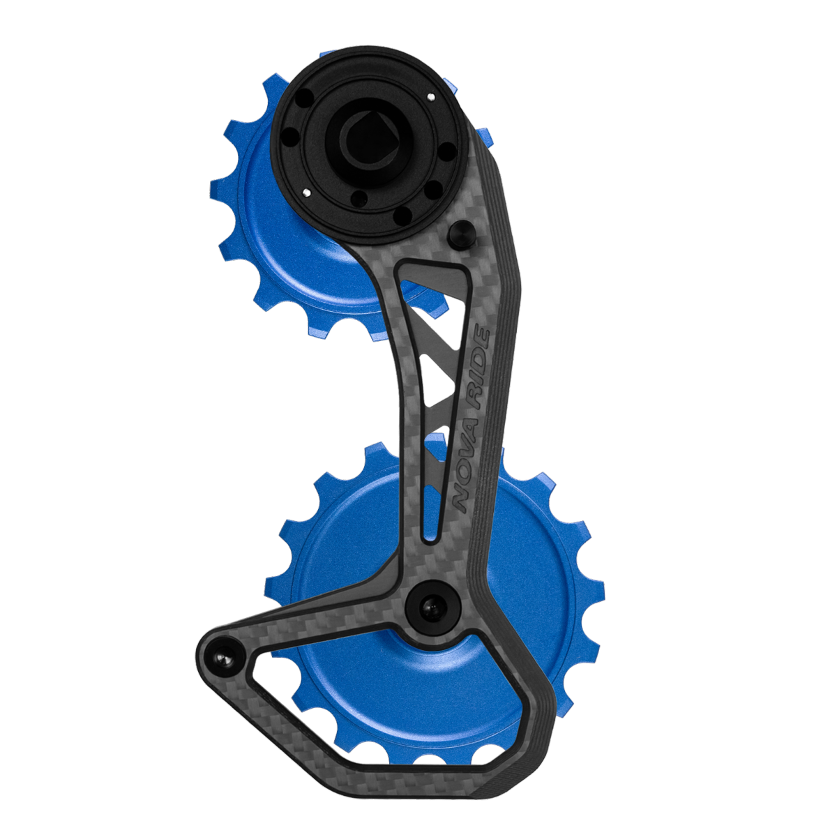 Chape dérailleur arrière carbone céramique Nova Ride CCD Evo S Sram AXS Rival Red Force 12v