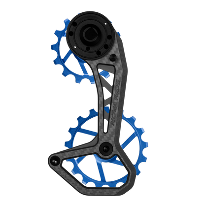 Chape dérailleur arrière carbone céramique Nova Ride CCD Evo Sram AXS Rival Red Force 12v