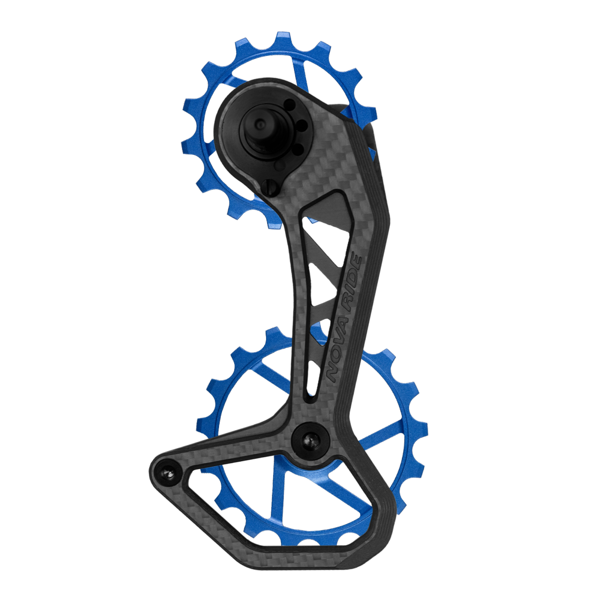 Chape dérailleur arrière carbone céramique Nova Ride CCD Evo Shimano Ultegra et Dura-Ace 12v