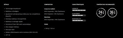 Siroko Maillot homme ultraléger SRX Stage