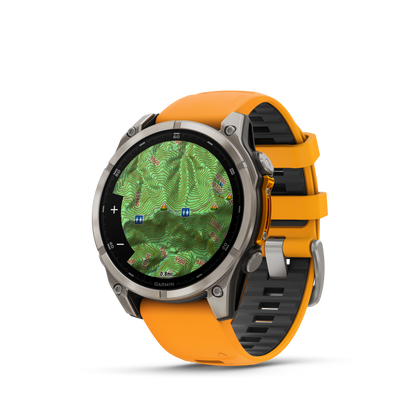 FENIX 8 AMOLED 47MM SAPPHIRE TITANIUM ORANGE
