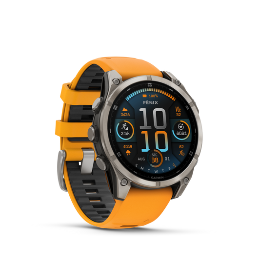 FENIX 8 AMOLED 47MM SAPPHIRE TITANIUM ORANGE