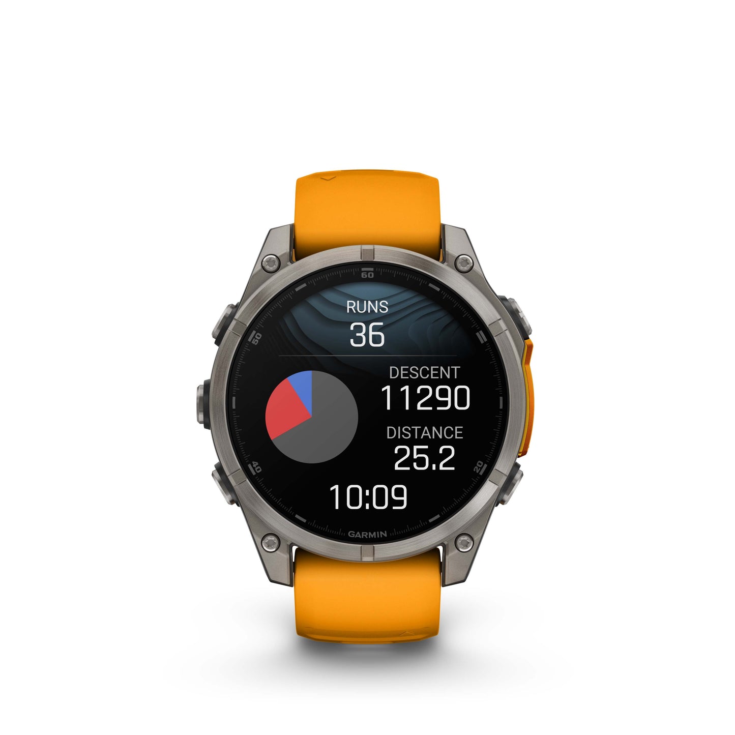 FENIX 8 AMOLED 47MM SAPPHIRE TITANIUM ORANGE