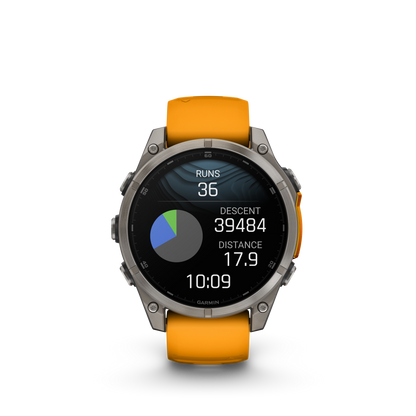 FENIX 8 AMOLED 47MM SAPPHIRE TITANIUM ORANGE