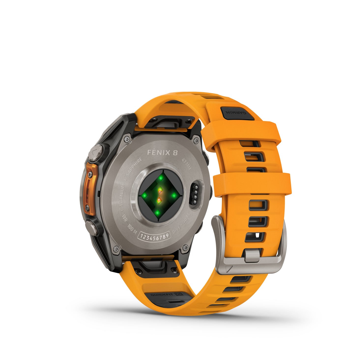 FENIX 8 AMOLED 47MM SAPPHIRE TITANIUM ORANGE