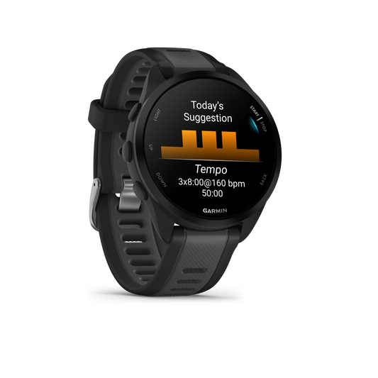 Forerunner® 165 Noir/Gris