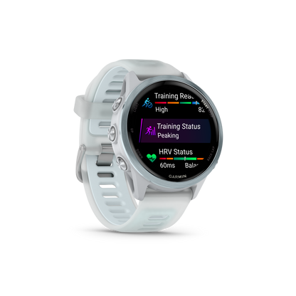 NEW  Forerunner 570 - 42mm Aluminium bleu ciel avec bracelet blanc translucide/bleu ciel