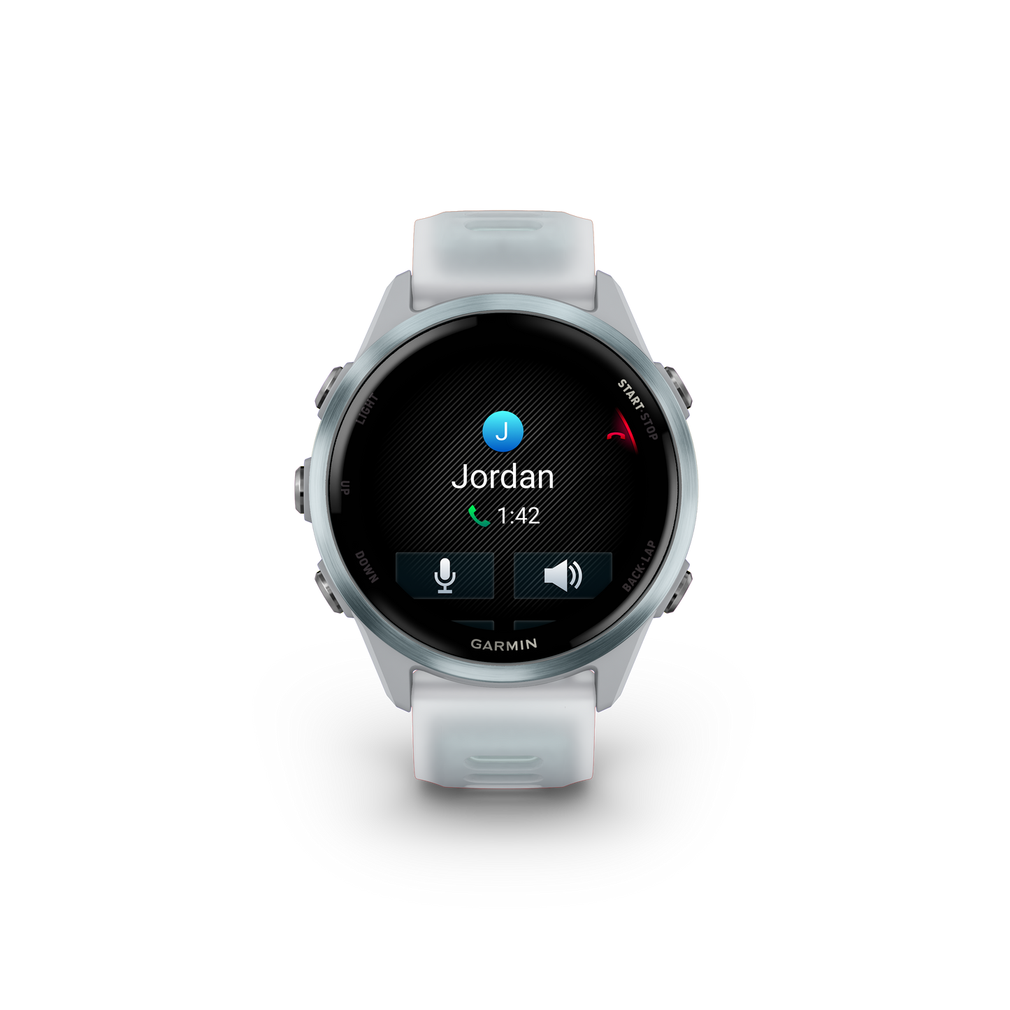 NEW  Forerunner 570 - 42mm Aluminium bleu ciel avec bracelet blanc translucide/bleu ciel