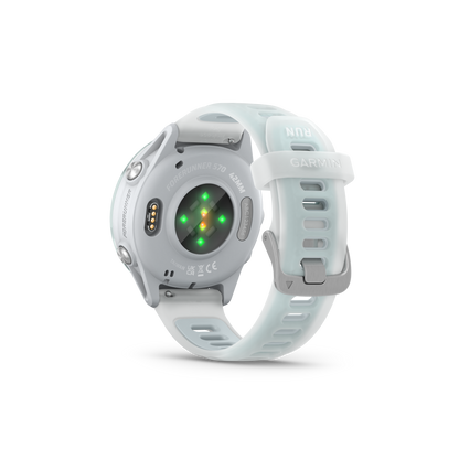 NEW  Forerunner 570 - 42mm Aluminium bleu ciel avec bracelet blanc translucide/bleu ciel