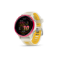 NEW  Forerunner 570 - 42mm Aluminium rose avec bracelet ivoire translucide/orange