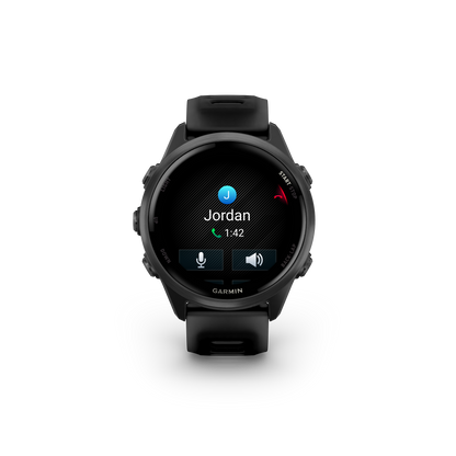 NEW Forerunner 570 - 42mm Aluminium Slate avec bracelet noir translucide/noir