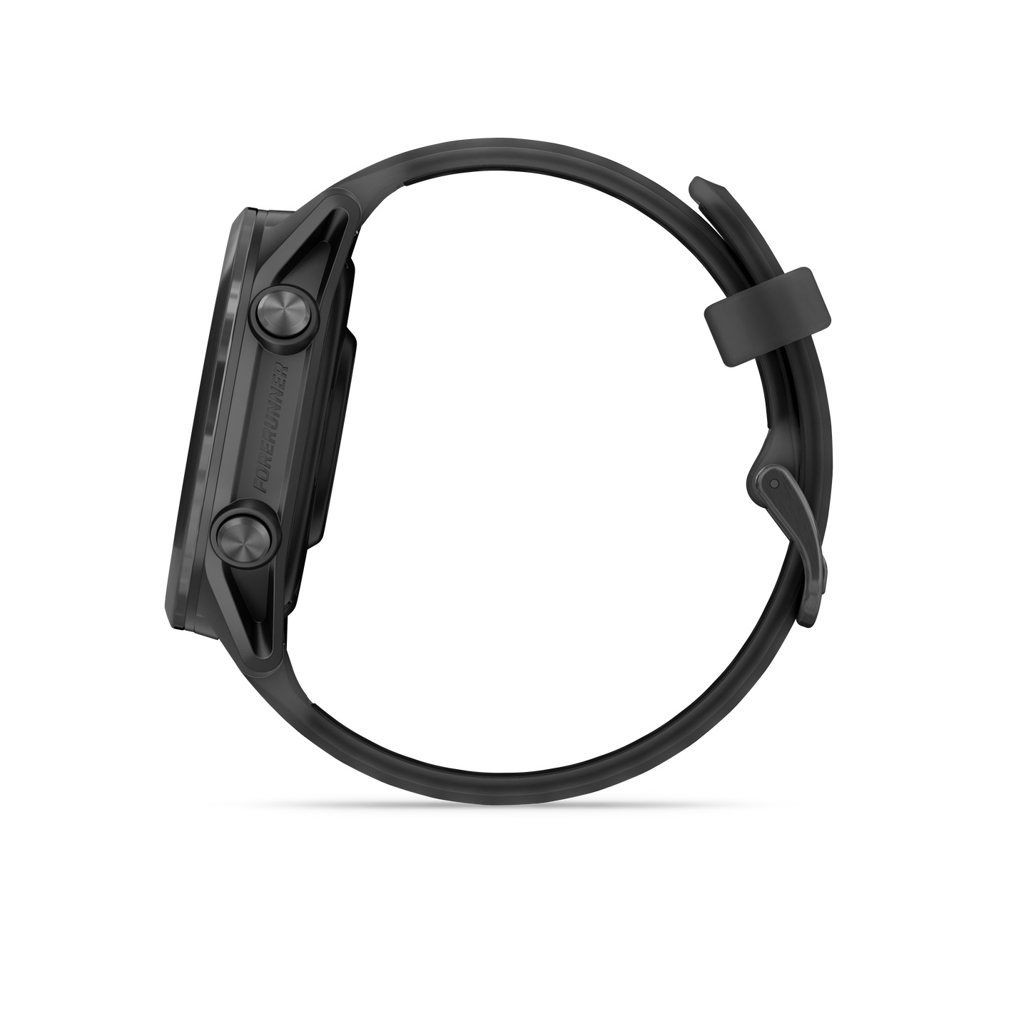 NEW Forerunner 570 - 42mm Aluminium Slate avec bracelet noir translucide/noir