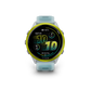 NEW Forerunner 570 - 47mm Aluminium jaune avec bracelet blanc translucide/Turquoise