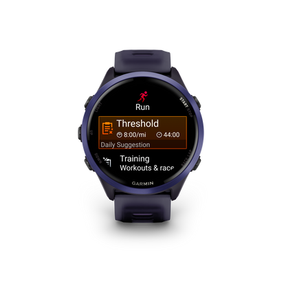 NEW Forerunner 570 - 47mm Aluminium indigo avec bracelet violet translucide/Indigo