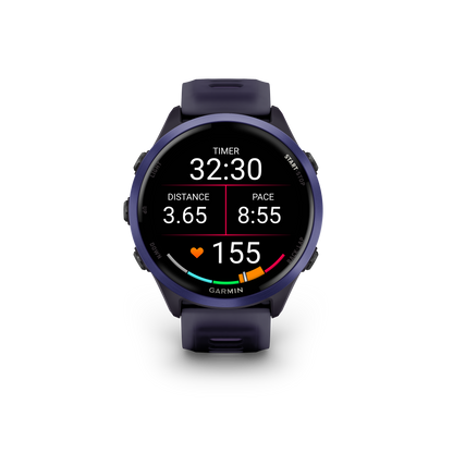 NEW Forerunner 570 - 47mm Aluminium indigo avec bracelet violet translucide/Indigo