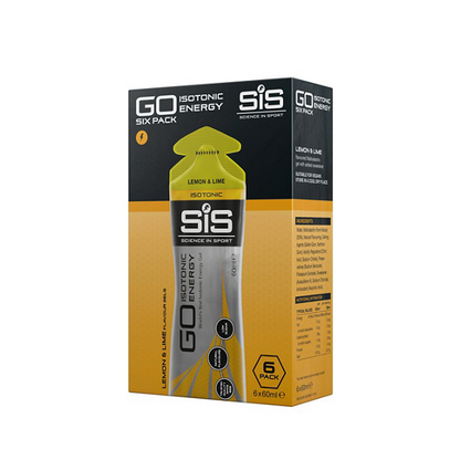 pack 6 Gel énergétique SIS Go Isotonique Energy 3 gout aux choix