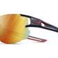 Lunettes JULBO AEROLITE Noir / Rouge - REACTIV 1-3 Light Amplifier